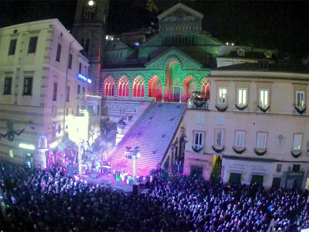 New Years Eve in Piazza Duomo Amalfi